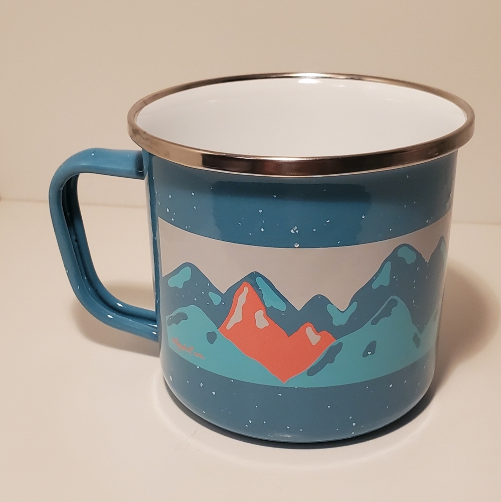 Metal mug cup